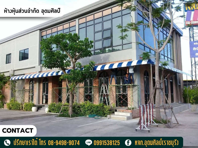 รับติดตั้งผ้าใบกันสาด
